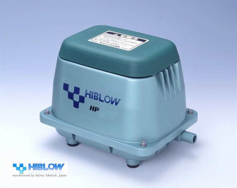Membránové dmychadlo Hiblow HP 80 do čov dmychadla kompresory kompresor pumpy čerpadlá čerpadlo